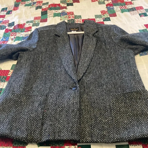 Vintage Kelly Harper women’s wool blend pant coat 18w - Picture 4 of 9